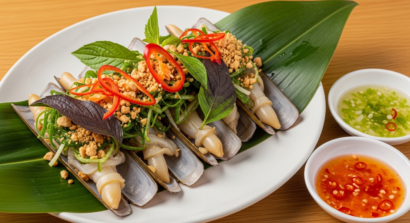 Từ sản vật biển đến món ngon trong căn bếp quê