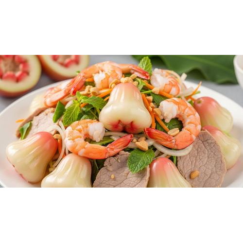 Gỏi mận - Bản hòa ca giữa trái cây và sản vật miền sông nước