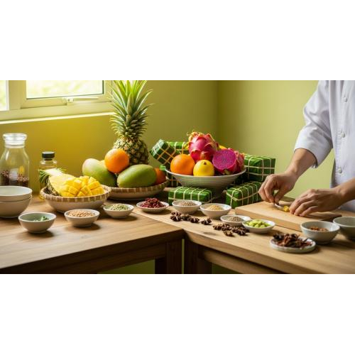 Trái cây nhiệt đới và nguồn cảm hứng từ thiên nhiên Việt