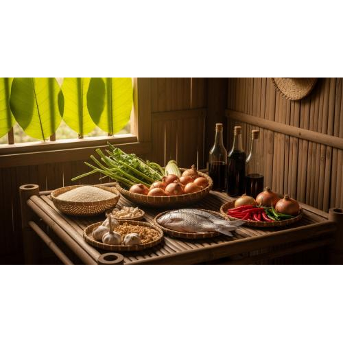 Hồn quê trong từng nguyên liệu