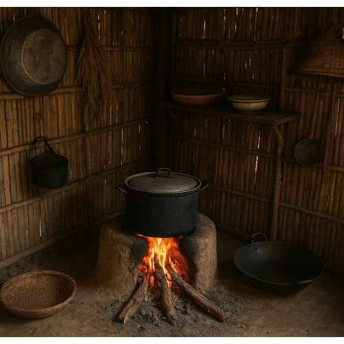 Mùi khói lam chiều hơi thở của quê hương