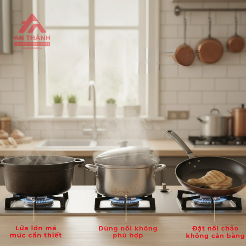 Top 3 Sai Lầm Khi Nấu Bằng Bếp Gas Khiến Món Ăn Nhanh Khét Và Tốn Gas