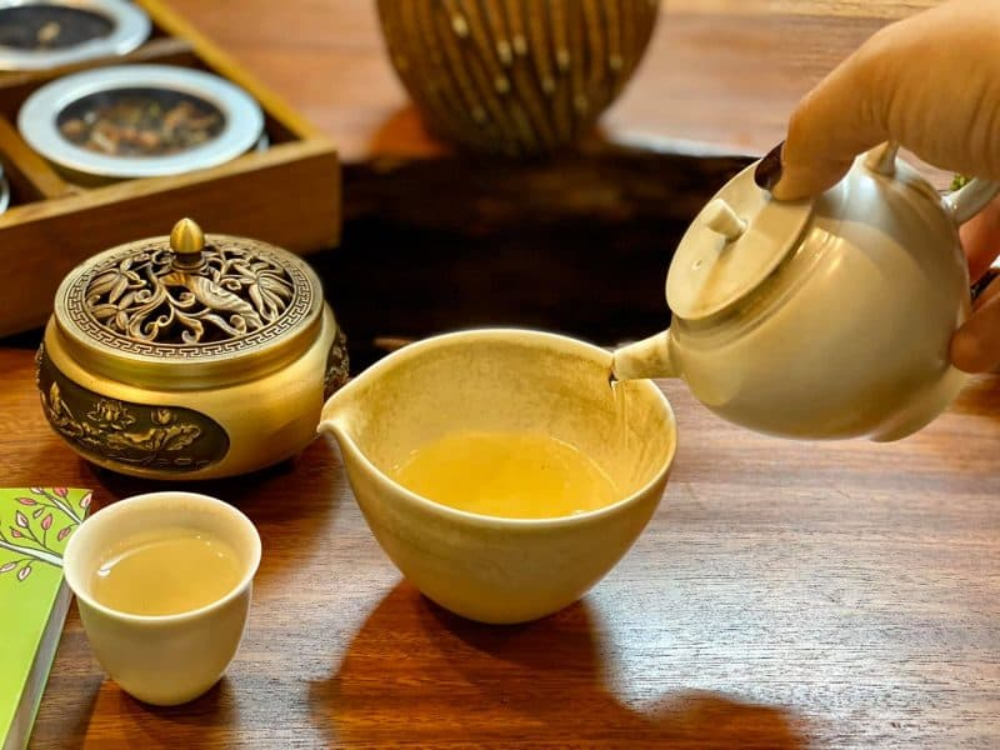 Sự kết hợp hòa hợp của trà