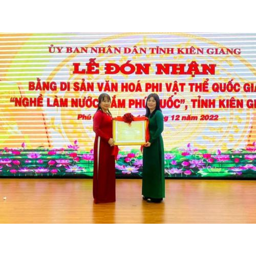 Di sản văn hoá phi vật thể Quốc gia "Nghề làm nước mắm Phú Quốc"