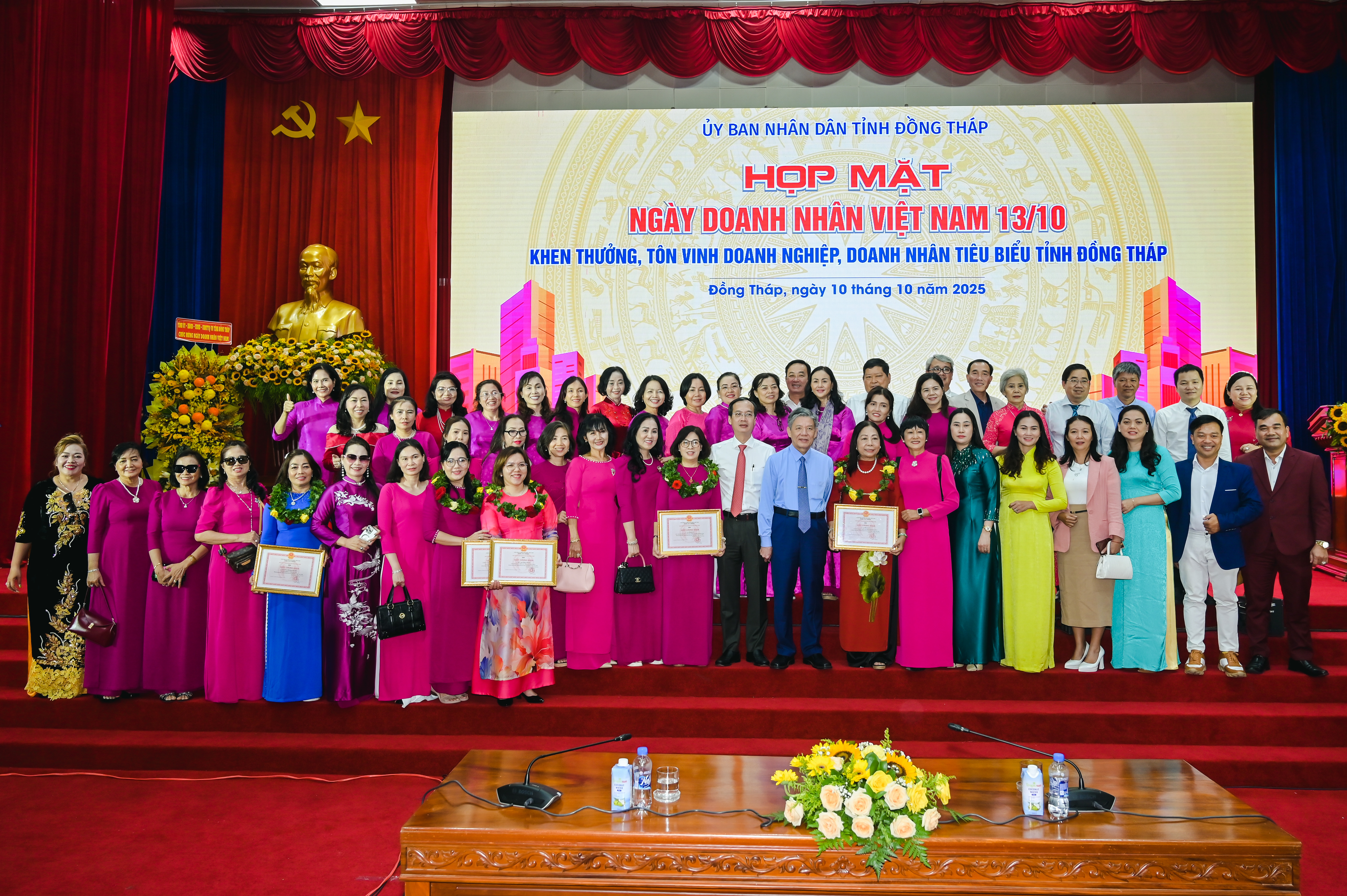 4 Nữ Doanh nhân được vinh danh “Doanh nghiệp tiêu biểu tỉnh Đồng Tháp 2025”