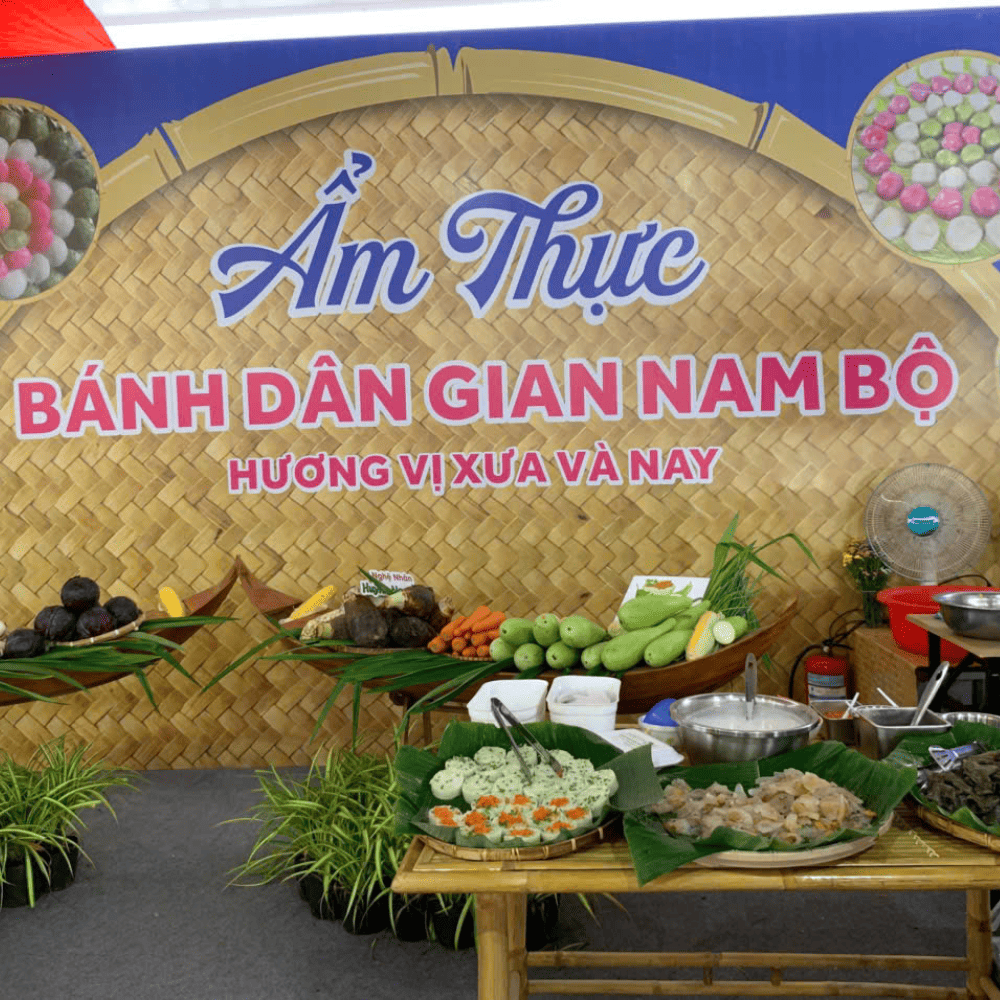 Tinh Hoa Bánh Dân Gian Nam Bộ Lan Tỏa Tại Triển Lãm “Hành Trình Khát Vọng Phát Triển"
