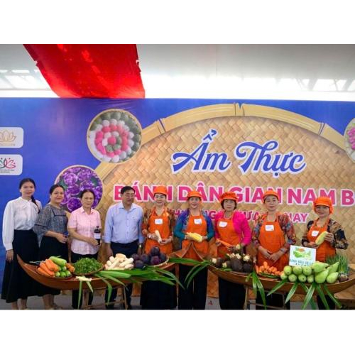 Gian hàng được gửi lời cảm ơn trang trọng