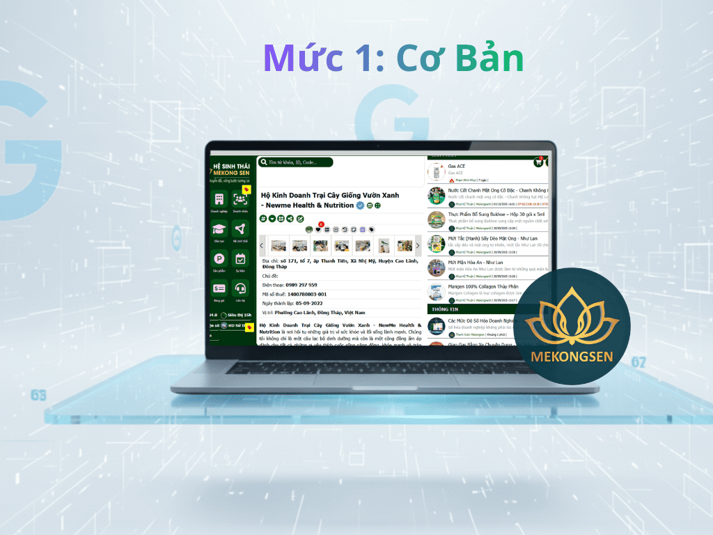 1. Mức cơ bản: Xây nền móng thông tin rõ ràng
