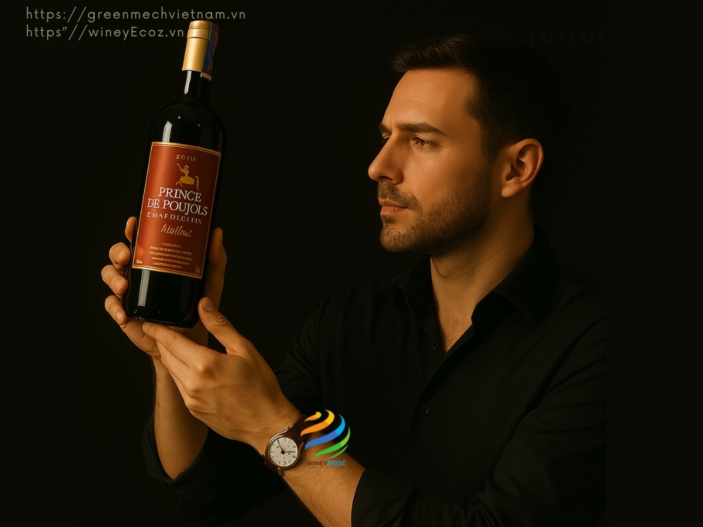 Prince De Poujols Cuvée Exception – Vang Pháp Cho Quà Tặng Đẳng Cấp