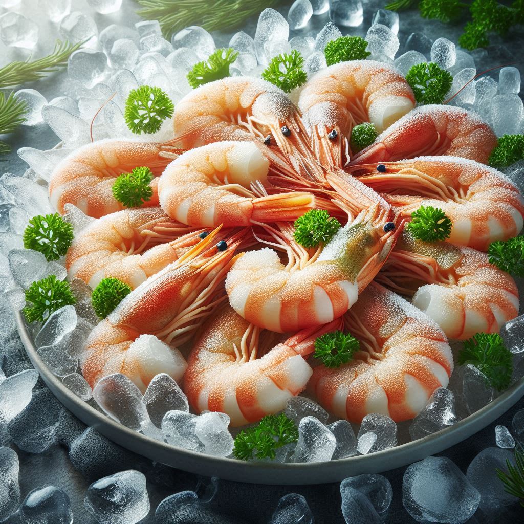 Chọn tôm không bị cháy đông