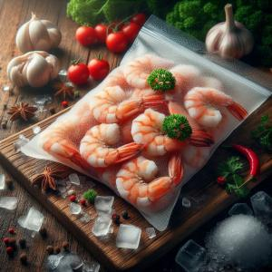 Mẹo bảo quản tôm đông lạnh