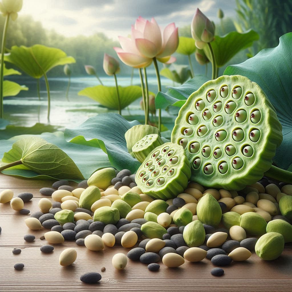 Phơi hoặc sấy khô hạt sen