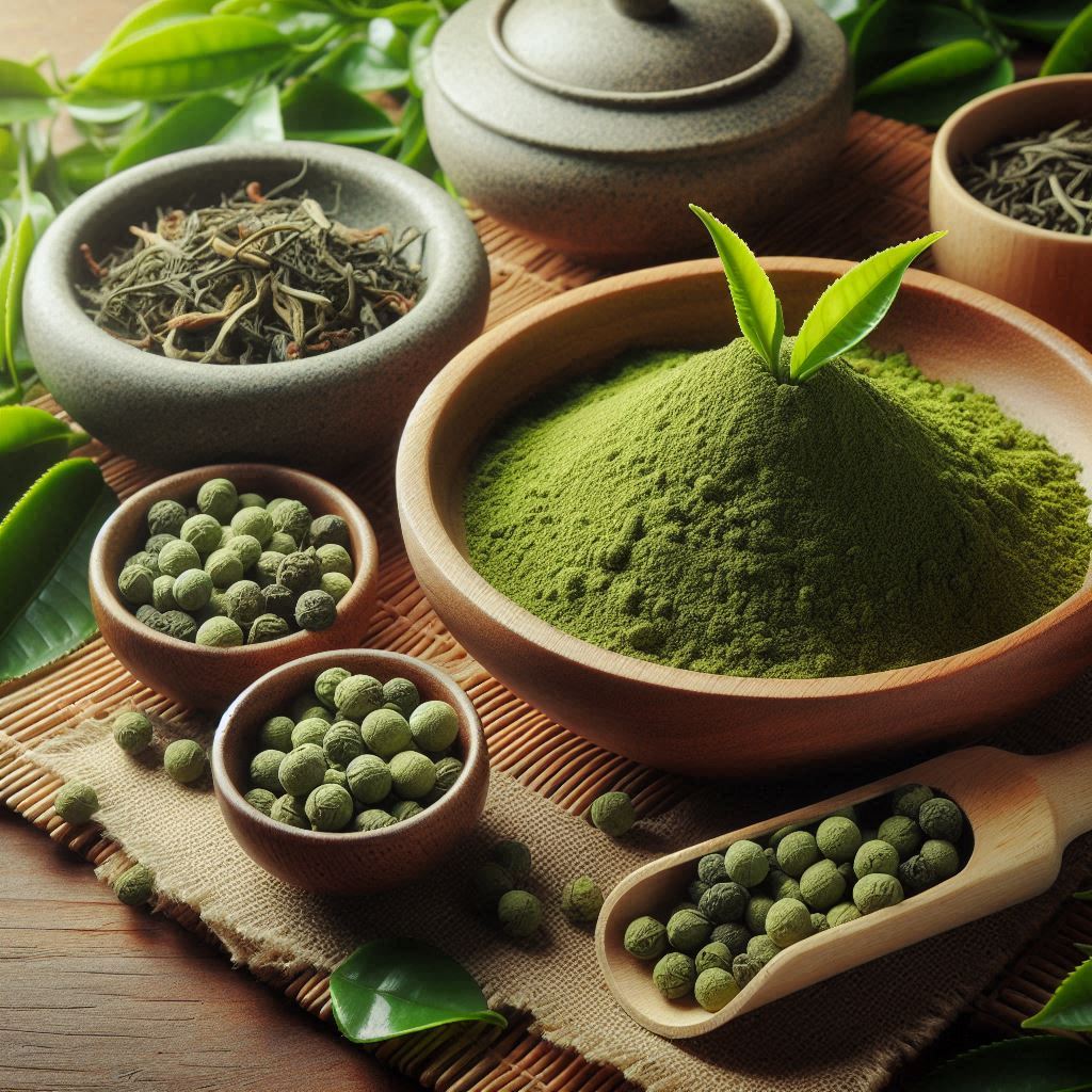 Bột trà xanh là bột gì?