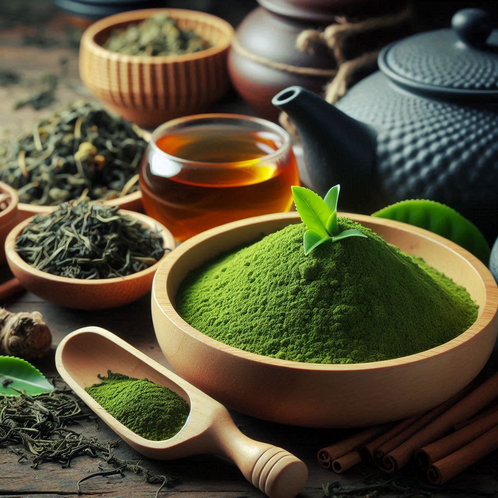 Bột trà xanh không đảm bảo chất lượng