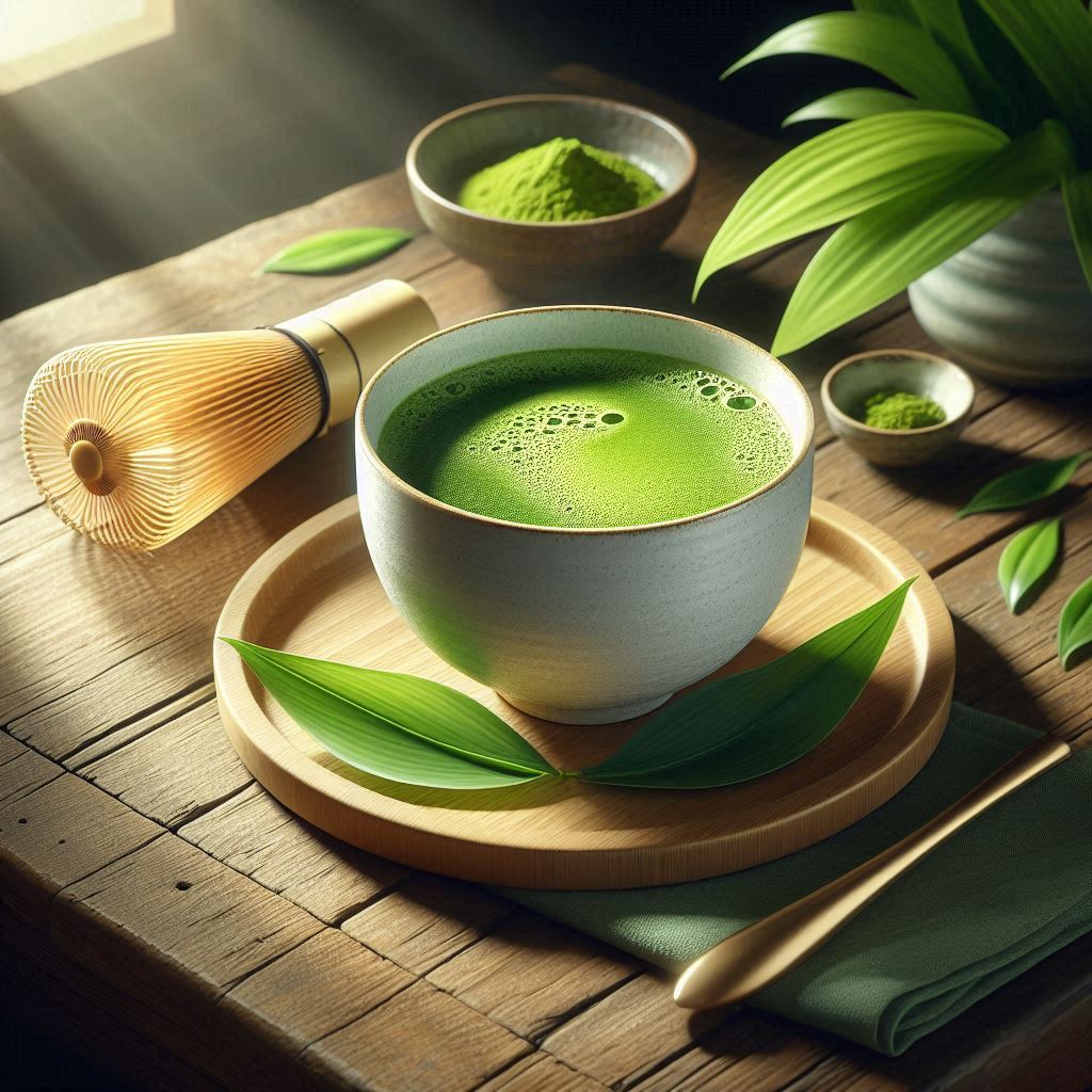 Không rây bột matcha