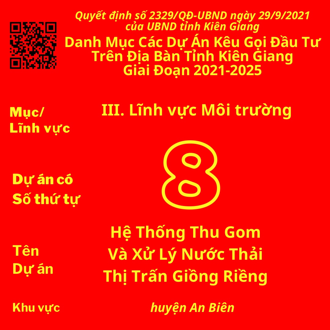 Ec6eBb5h7fA4A83 A77cD584Ah8b00B Dự Án Có Số TT 8: Hệ Thống Thu Gom Và Xử Lý Nước Thải Thị Trấn Giồng Riềng