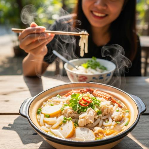 Bánh Canh Ghẹ Hà Tiên – Hương Vị Biển Gọi Mời