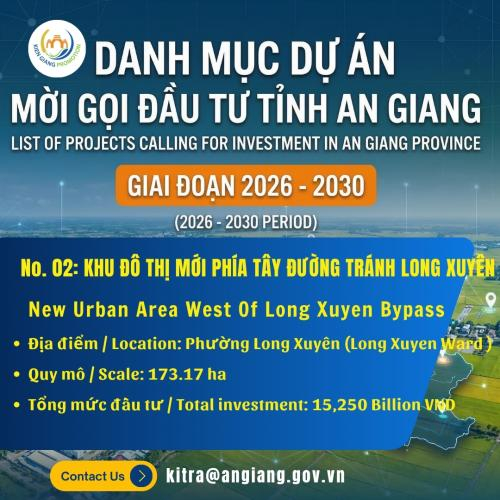 No. 02: Khu Đô Thị Mới Phía Tây Đường Tránh Long Xuyên | Đầu Tư An Giang 2026–2030