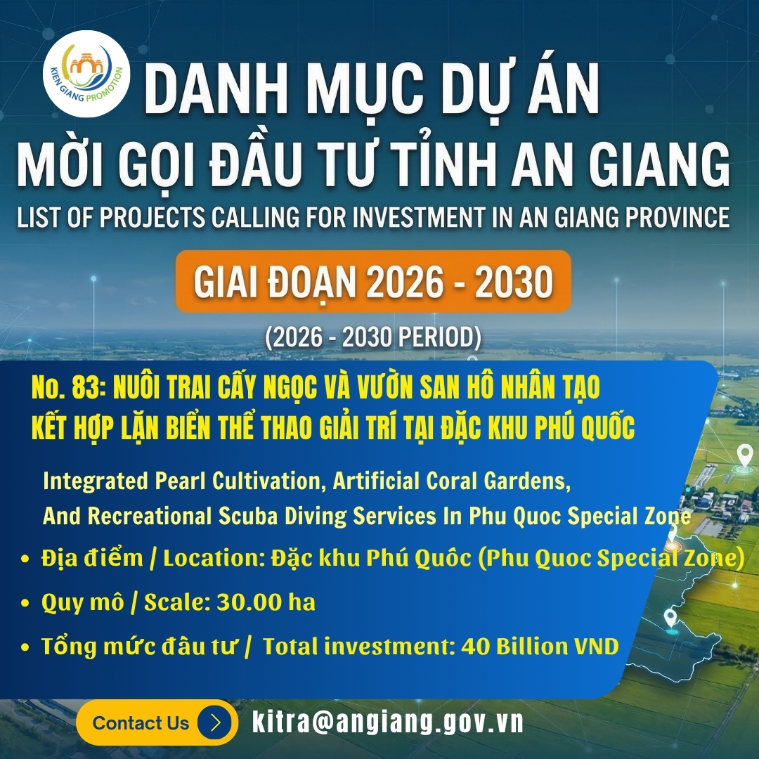 No. 83: Nuôi Trai Cấy Ngọc Và Vườn San Hô Nhân Tạo Kết Hợp Lặn Biển Thể Thao Giải Trí Tại Đặc Khu Phú Quốc