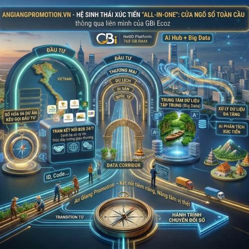 AnGiangPromotion.Vn - Hệ Sinh Thái Xúc Tiến All-In-One: Cửa Ngõ Số Toàn Cầu