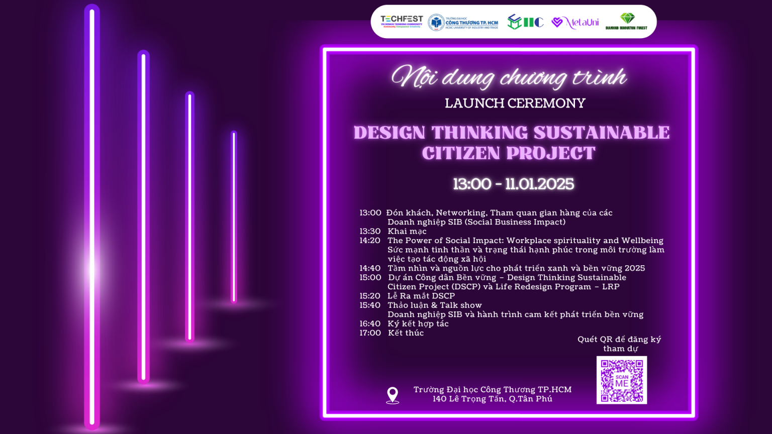 Phần 1 – Lễ Ra mắt DSCP: 13:30 – 17:30