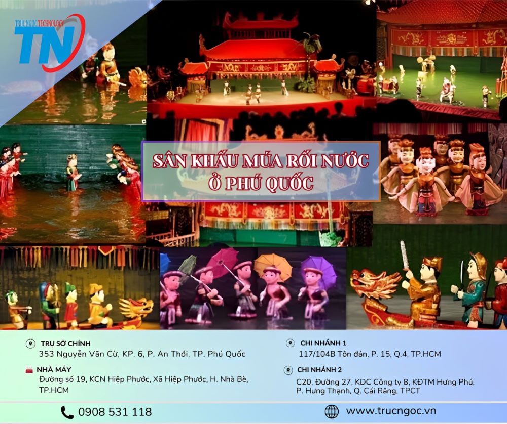 Dự án thi công - lắp đặt Lô Tủ Điện cho Sân khấu Múa Rối Nước tại Thị trấn Hoàng Hôn Phú Quốc