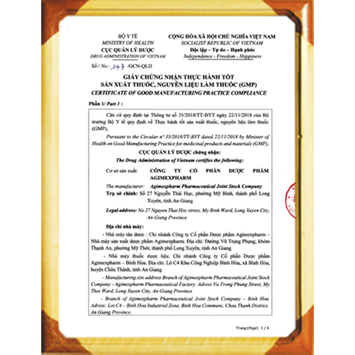 Giấy chứng nhận