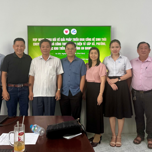 Hiền Nhân Group Trình Bày Giải Pháp Chuyển Đổi Số Địa Phương, Dự Án 3321 Tại Sở Khoa Học Và Công Nghệ Tỉnh An Giang