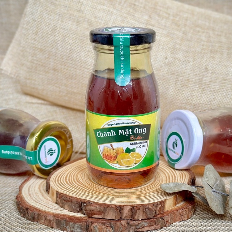 Nước chanh và mật ong nguyên chất