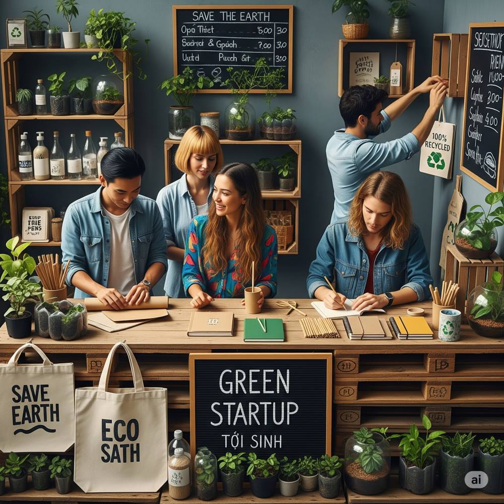 Mô Hình Khởi Nghiệp Dựa trên Mô Hình Kinh Doanh Xanh (Green Startups)