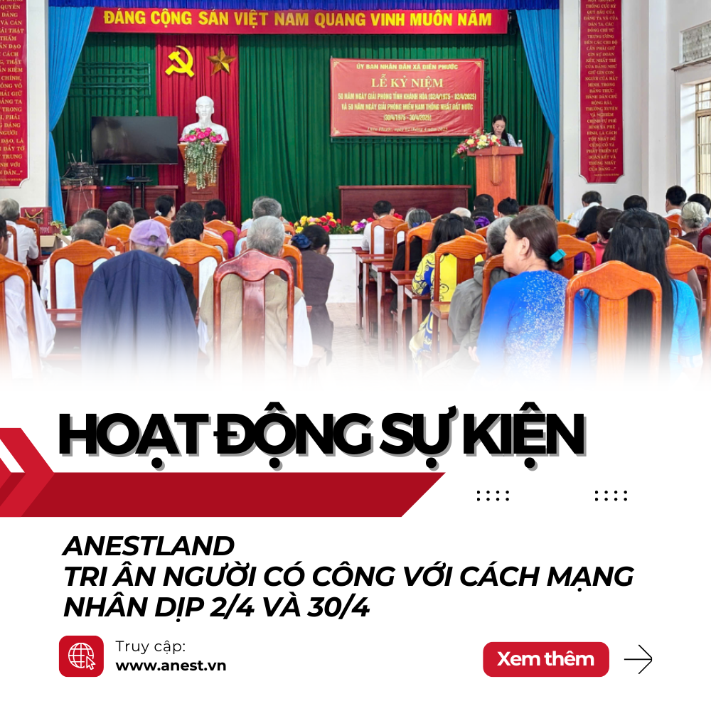 ANestLand Góp Mặt Trong Buổi Tri Ân Người Có Công Với Cách Mạng Nhân Dịp 2/4 Và 30/4 Tại Xã Diên Phước