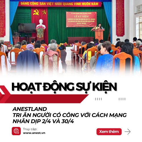 ANestLand Góp Mặt Trong Buổi Tri Ân Người Có Công Với Cách Mạng Nhân Dịp 2/4 Và 30/4 Tại Xã Diên Phước