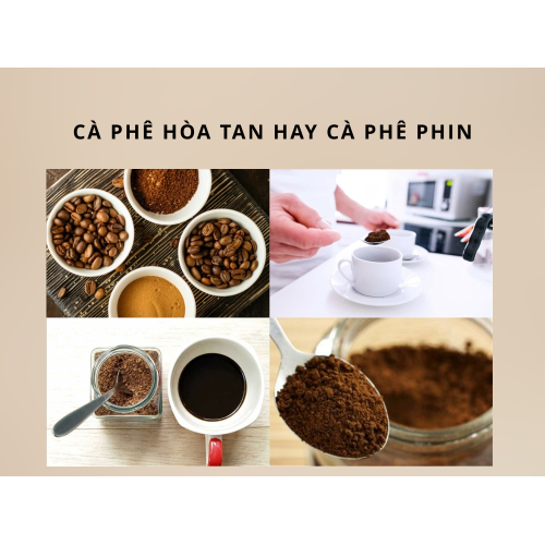 5. Cà phê hòa tan hay cà phê phin tiện hơn?