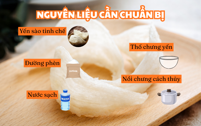 Nguyên liệu chuẩn bị