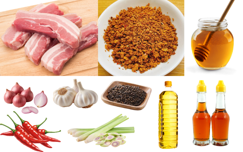 Nguyên liệu chuẩn bị