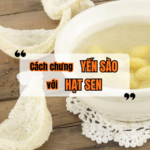 Cách Chưng Yến Với Hạt Sen Thơm Ngon, Bổ Dưỡng Tại Nhà